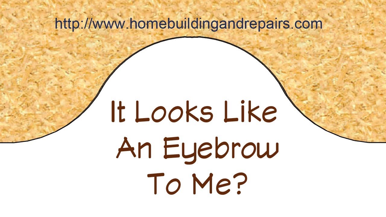 How To Layout Architectural Eyebrow For Building Designs - Geometric Shapes