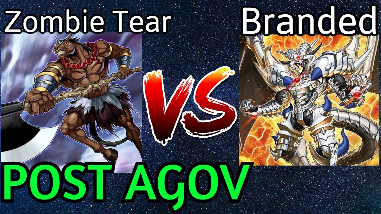 Zombie Tearlament Horus Diabellestarr Vs Bystial Branded POST AGOV Yu-Gi-Oh!