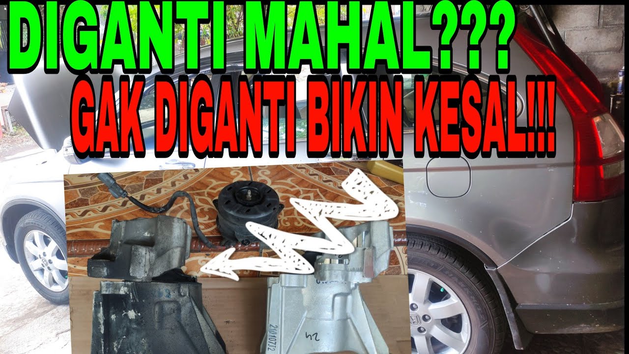 JAJANAN MAHAL CRV GEN3 .. MOUNTING KANAN. AUTO TENSIONER. COOLING FAN
