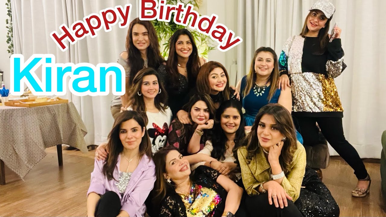 A LL FRIENDS WISHING  KIRAN HAPPY BIRTHDAY