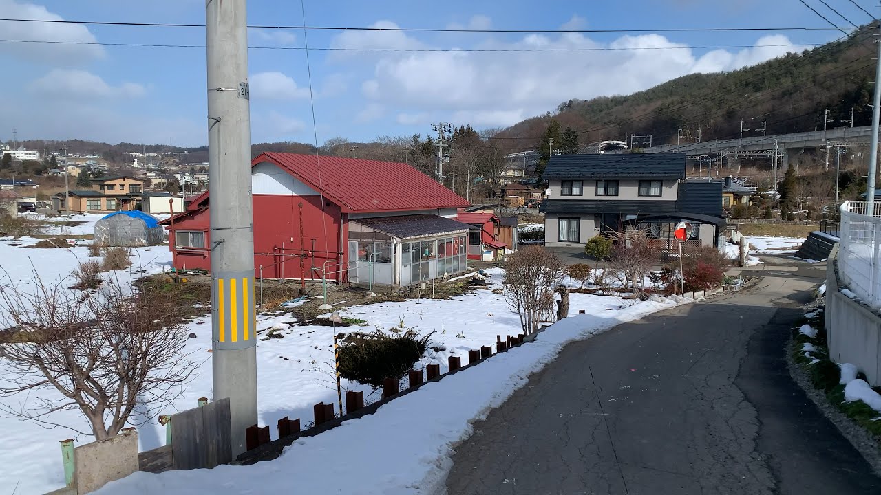 Iwate Numakunai Snowy Walk | 4K HDR
