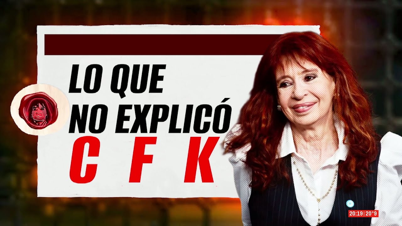 👉 CAUSA CUADERNOS: LO QUE CRISTINA KIRCHNER NO EXPLICÓ