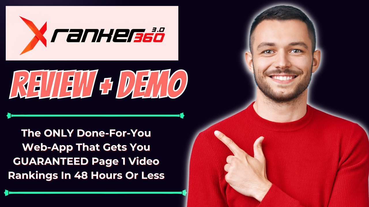 X Ranker 360 3.0 Review (Demo): All 3 OTO Details, Links ✅️