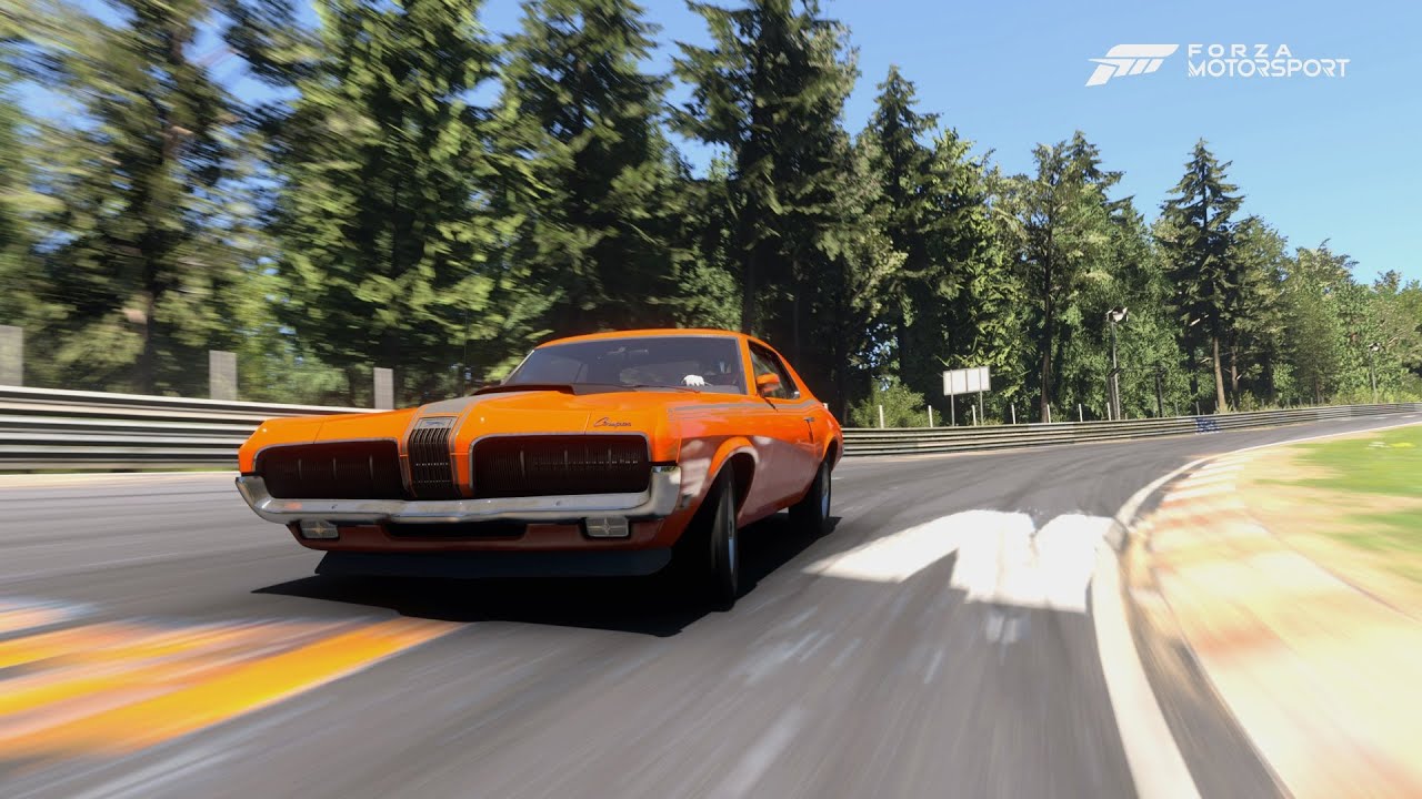 Unusual Vehicles at Nürburgring - 1970 Mercury Cougar Eliminator | Forza Motorsport