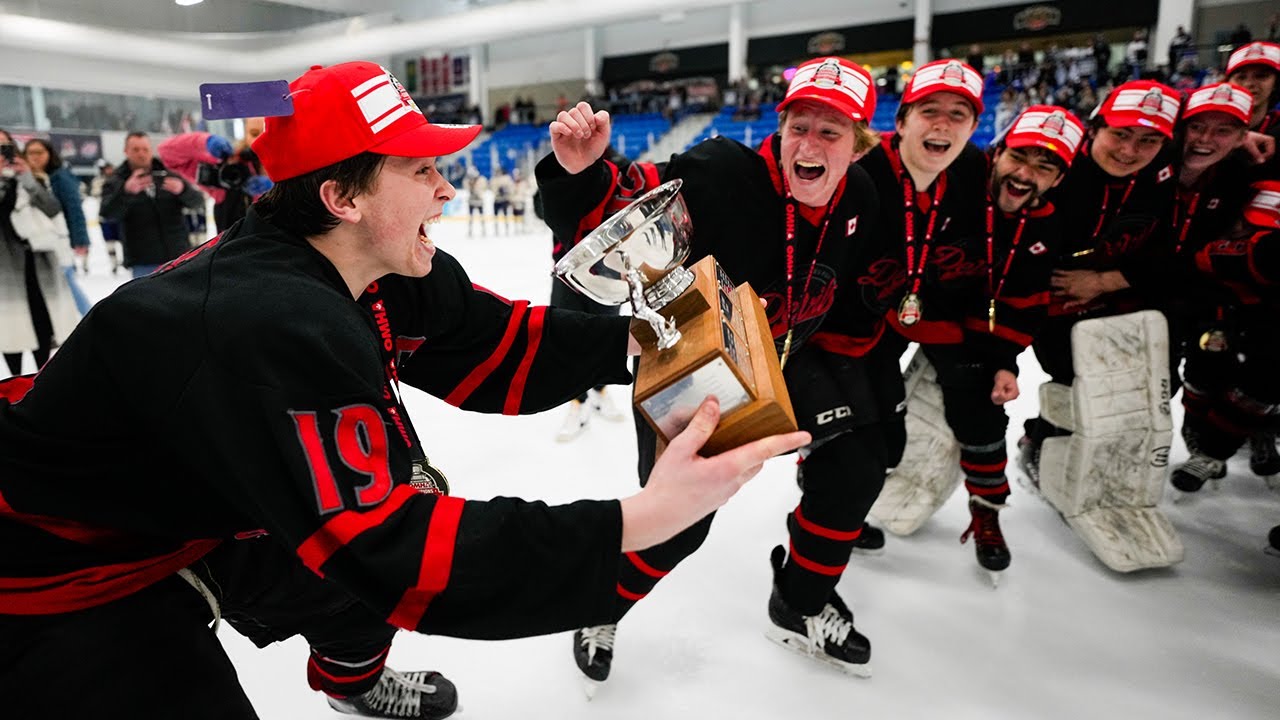 2025 OMHA Championships: U18 BB 2OT Finals Game Winning Goal