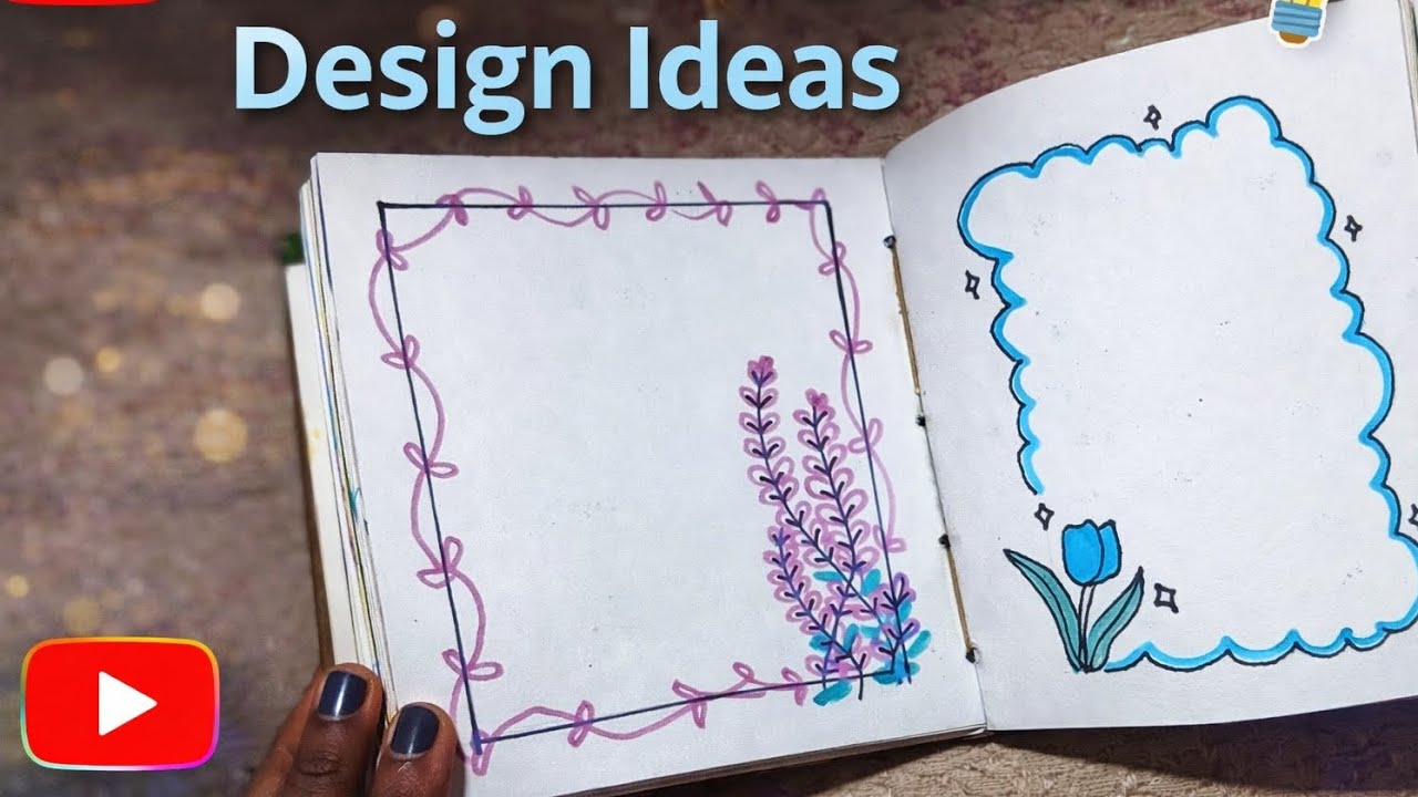 Border Designs | Front Page Design | @Riti_Artwork 