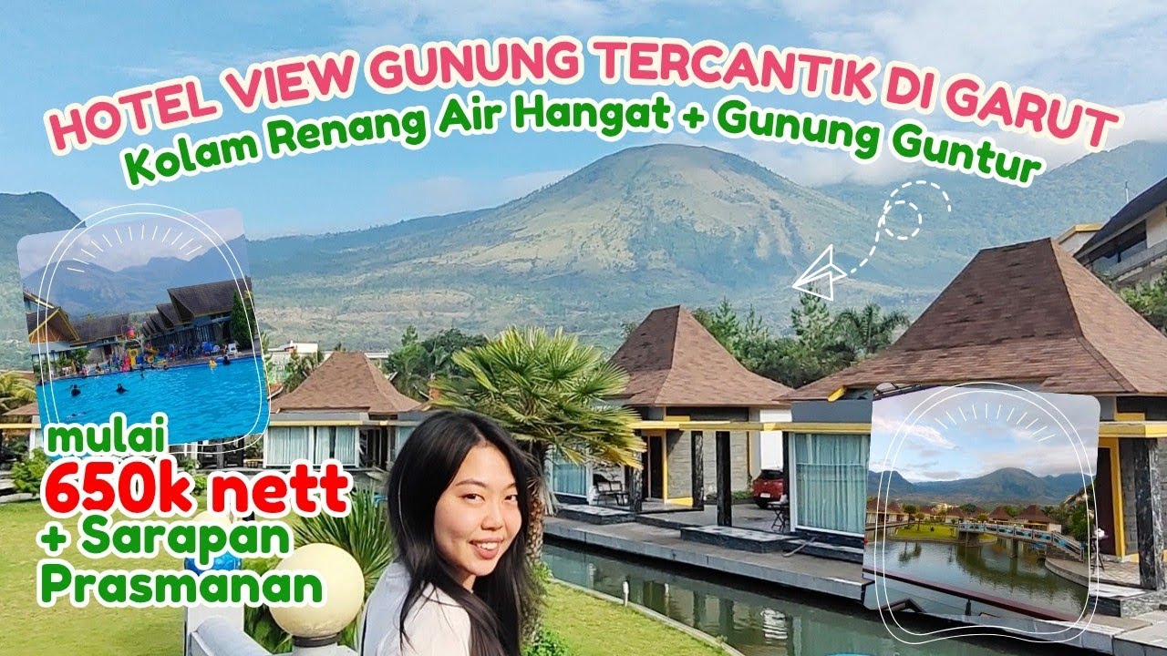 HOTEL VIRAL GARUT! VIEW GUNUNG GUNTUR DEPAN MATA + KOLAM RENANG AIR HANGAT | CAHAYA VILLA GARUT