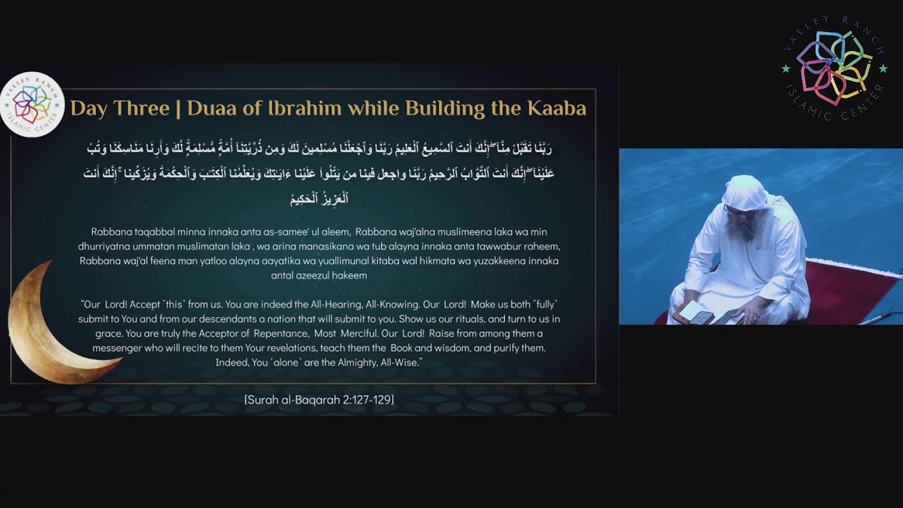 The Dua of Ibrahim while building the Ka'bah | Asr Khatirah | Sh. Yaser Birjas
