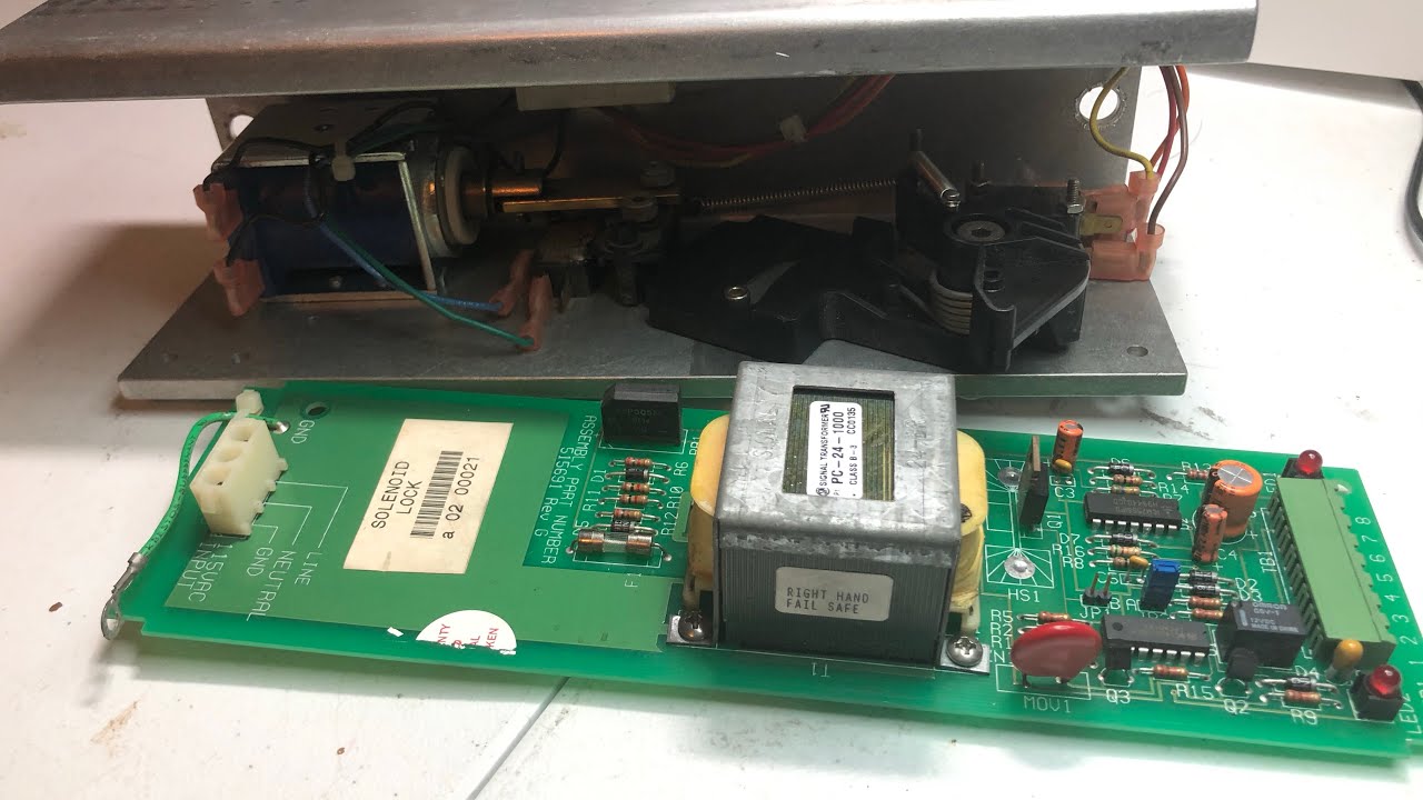 Stanley Duraglide Solenoid Lock rebuilt repair service