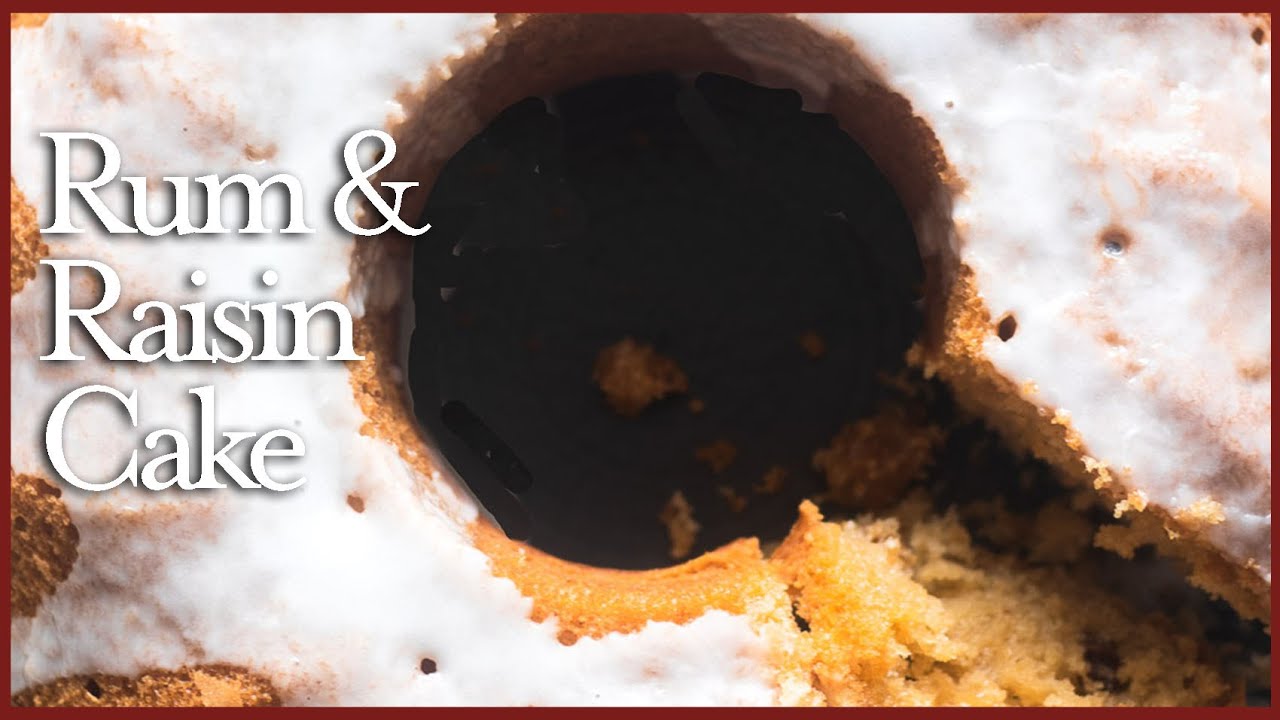 Caribbean Rum & Raisin Cake⎮Tasteeful Recipes