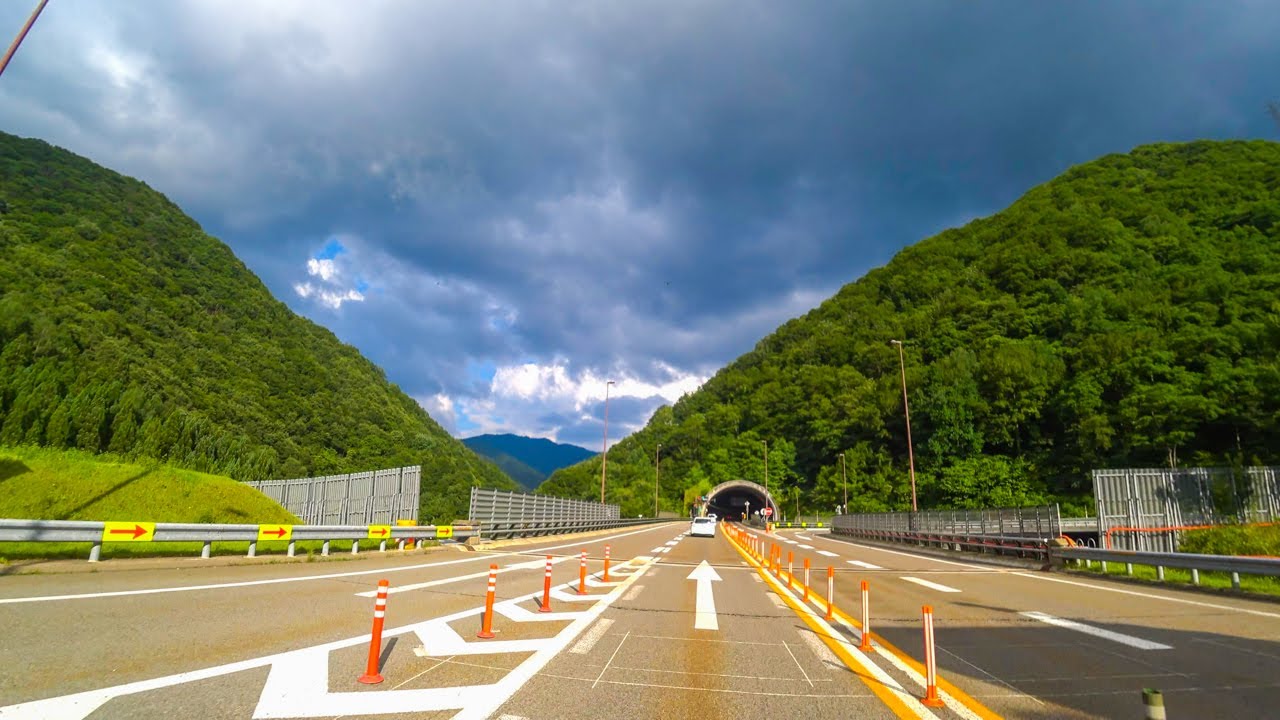 Japan: Kanazawa to Takayama scenic drive 4k