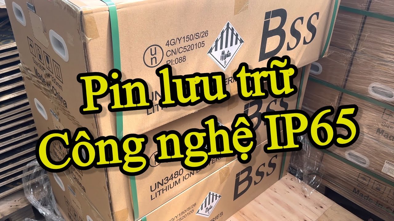 Xem ruột pin lưu trữ 314Ah cao cấp hãng BSS với công nghệ IP 65, giá đẹp 
