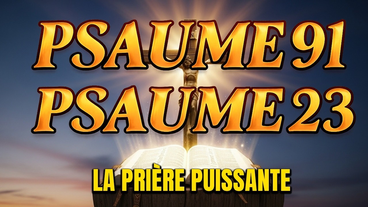 PRIÈRE DU JOUR 09 MARS – PSAUME 91 et PSAUME 23–Les deux PRIÈRES LES PLUS PUISSANTES de la BIBLE