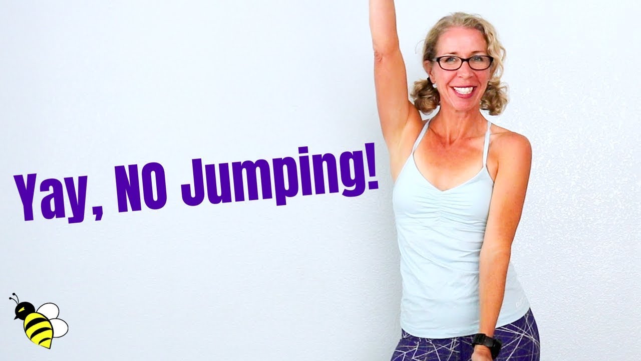 20 Minute LOW IMPACT Cardio HIIT, Burn 200 Calories