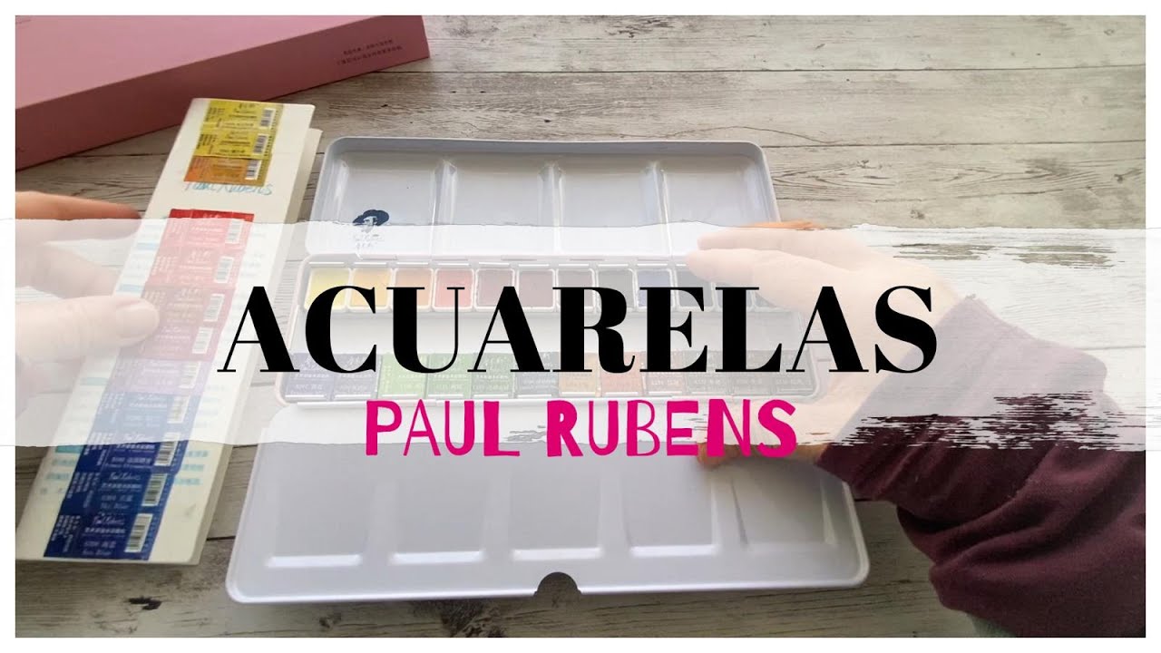Acuarelas PAUL RUBENS profesionales - valen la pena????