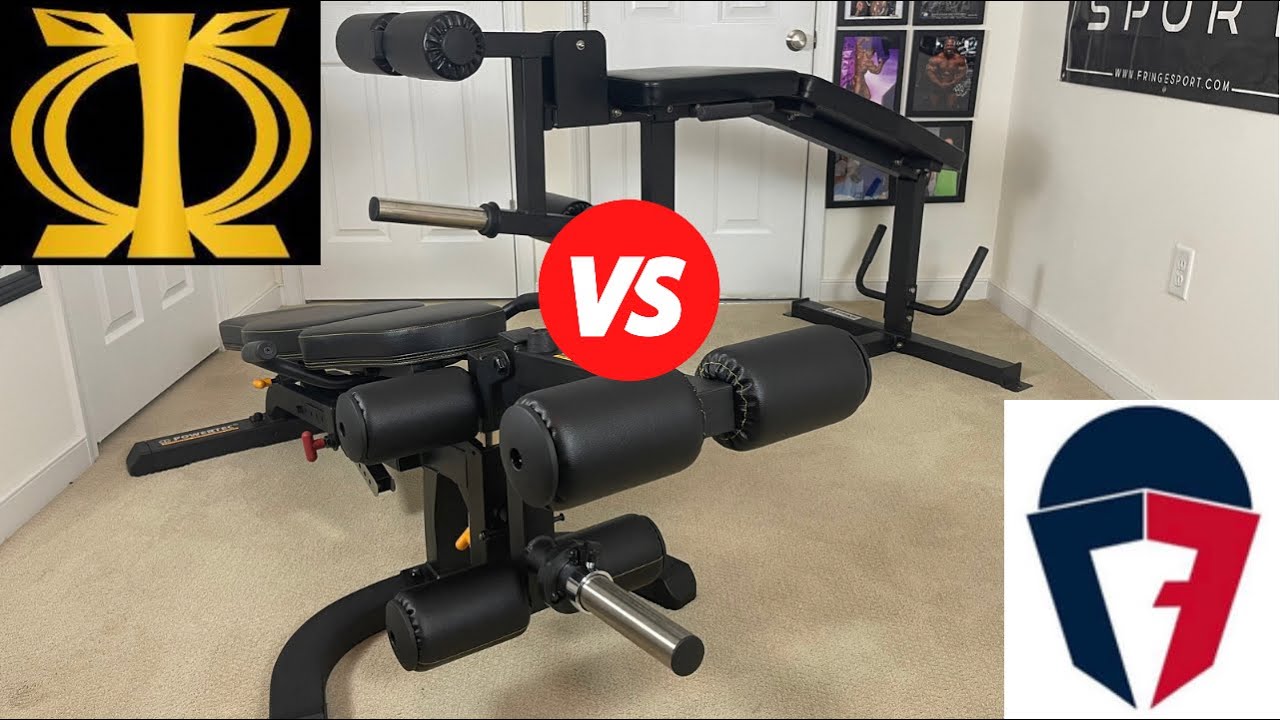 Powertec Vs Titan Fitness Series Part 1: The Leg Extension / Leg Curl