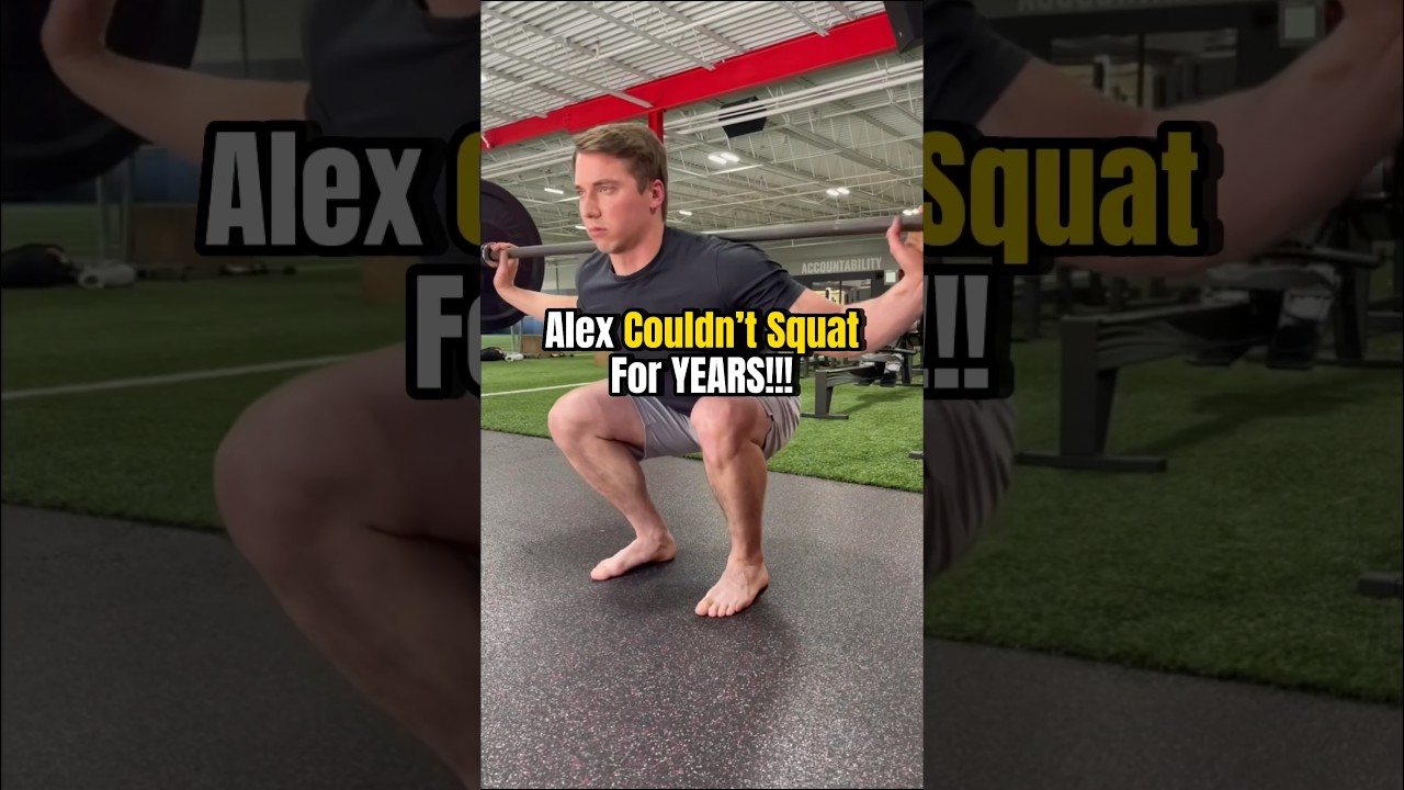 He Couldn&rsquo;t Squat For YEARS (SHIN PAIN!)