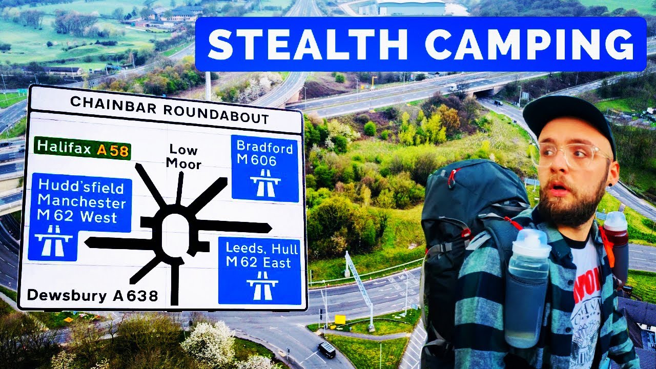 СКРЫТНЫЙ КЕМПИНГ НА КОЛЬЦЕВОМ РАЗВЯЗКЕ «M62»