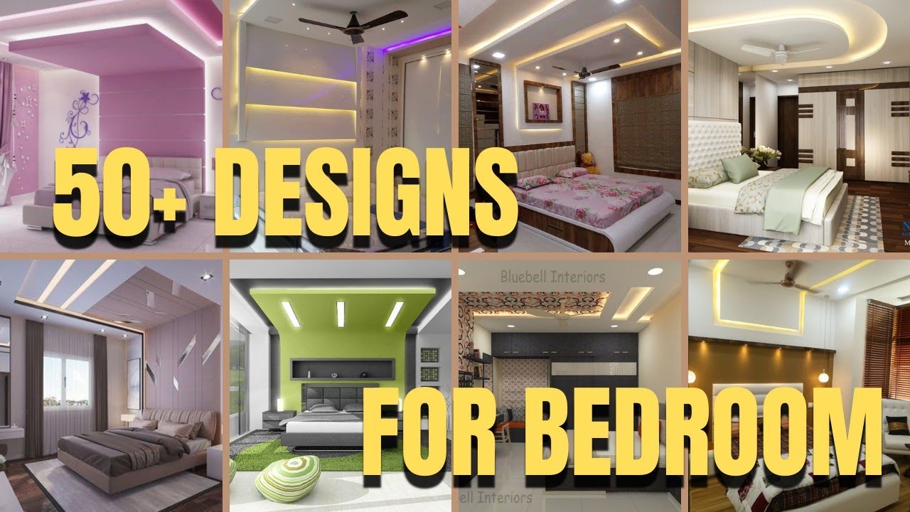 Top 50+ Bedroom Ceiling Design with one Fan 2025