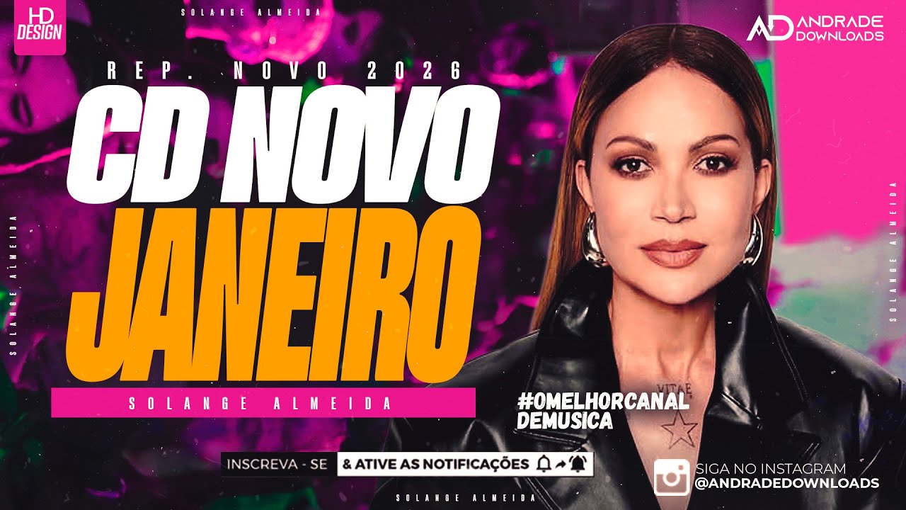 SOLANGE ALMEIDA - VERÃO JANEIRO 2026 - ( MÚSICAS NOVAS ) - @AndradeDownloads​