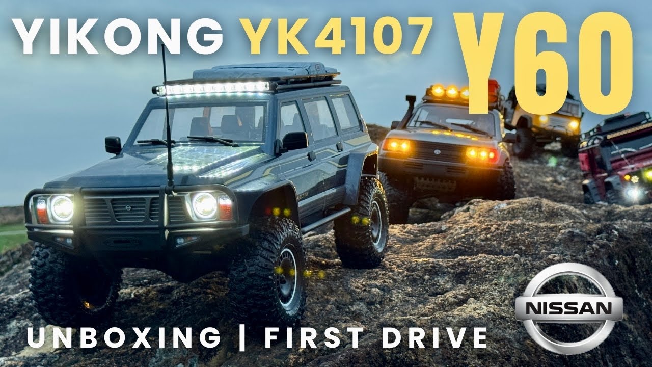 Yikong yk4107 Y60🇱🇰 | Unboxing & First ride 🐺