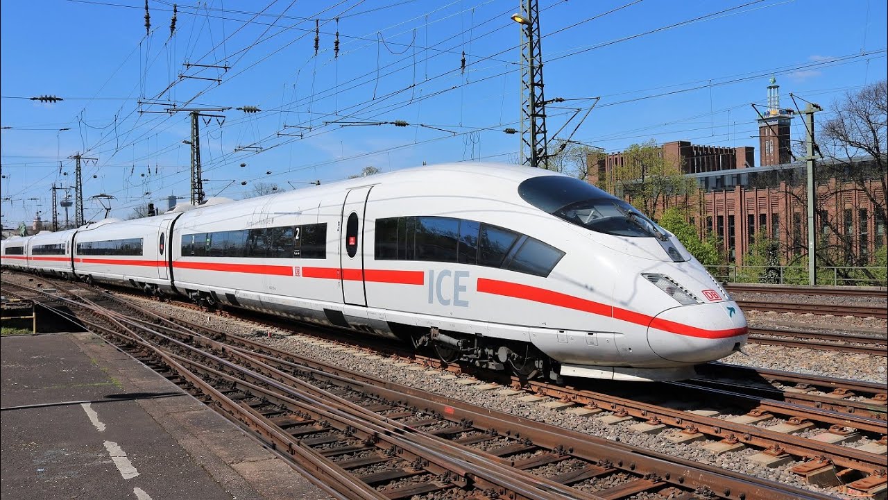 ICE 3 403 055 DB Fernverkehr in Saarbrücken Hbf