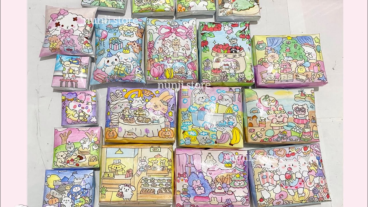 Giới thiệu những mẫu squishy giấy đợt 7 của Shop |  Nunii.Store #squishygiay#xuhuong #papersquishy