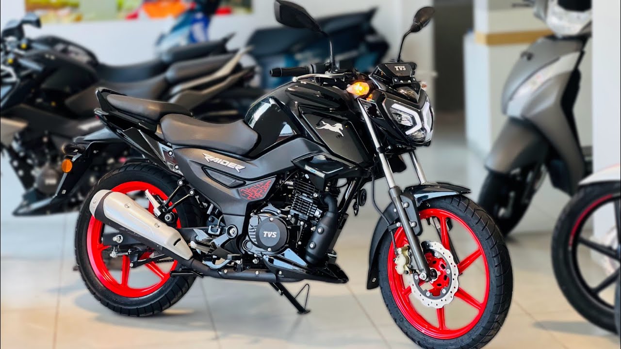2025 TVS Raider 125 iGO | BLACK Detailed Review