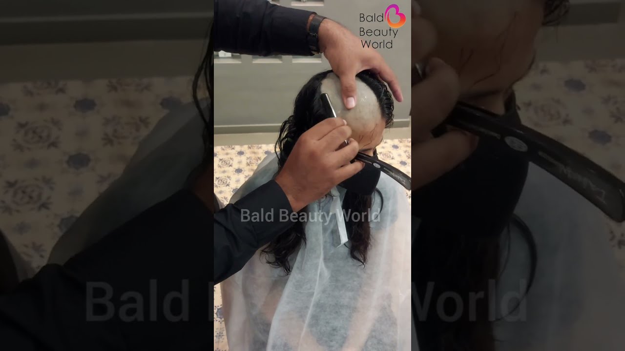 Gujju Girl Headshave | Hair Donation