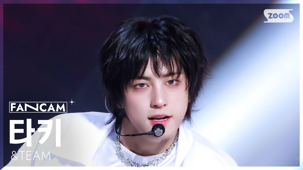 [안방1열 직캠4K] 앤팀 타키 'Lunatic' (&TEAM TAKI FanCam) @SBS Inkigayo 251102