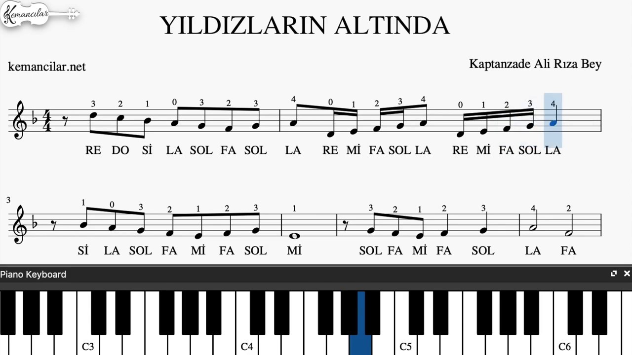 YILDIZLARIN ALTINDA KEMANDA NASIL ÇALINIR?