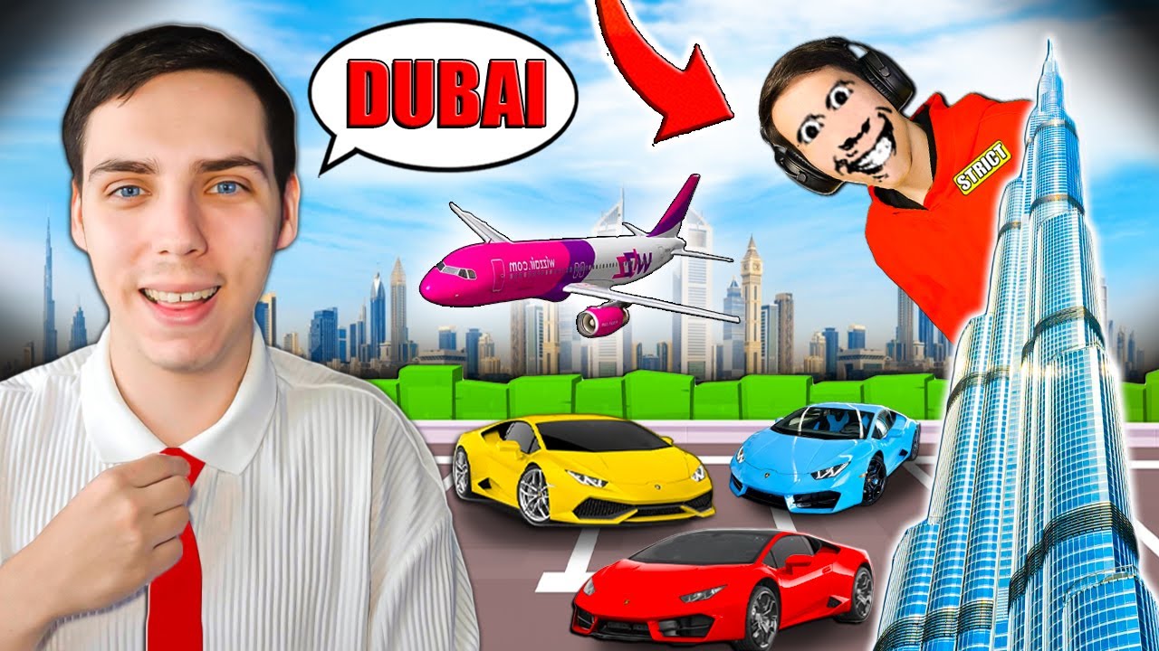 Sunt cu Tatal STRICT in DUBAI 😱