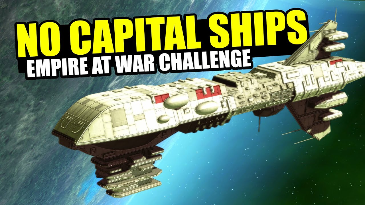 Можно ли победить Empire at War БЕЗ линейных кораблей?