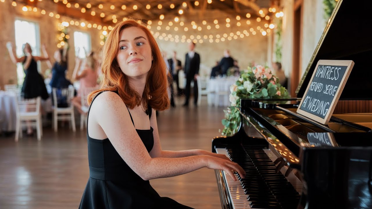 Waitress Refused to Serve at Wedding – Then She Played Piano and the Guests Went Wild...