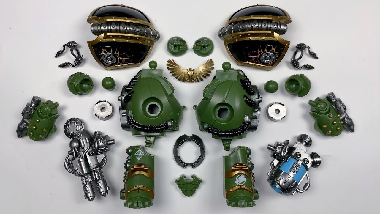 LEGO Warhammer 40k - Salamanders Saturnine Terminators | Unofficial Minifigures