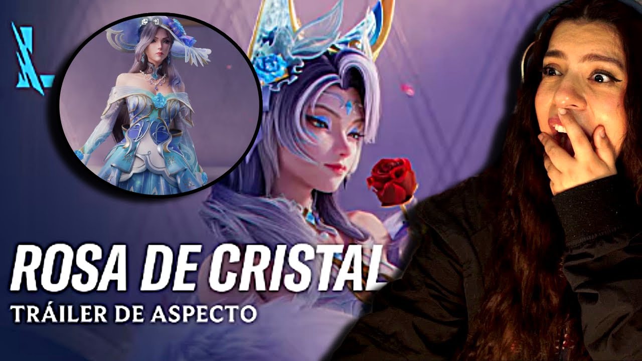 NUEVA CINEMATICA ROSA DE CRISTAL en WILD RIFT - reacción