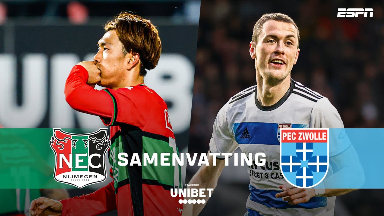 🇯🇵 TWEE GOALS KOKI OGAWA en een KANONSKOGEL VAN THOMAS LAM ☄️ | Samenvatting N.E.C. - PEC Zwolle