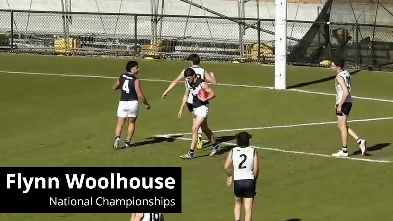 Flynn Woolhouse - 5 Goal Haul - National Championships - Vic Country vs Vic Metro