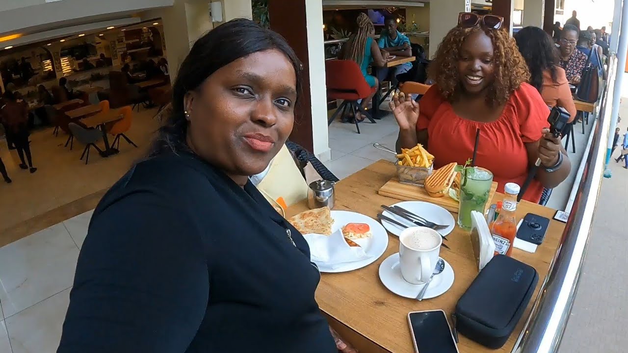 We Went For Lunch @ Pronto Restaurant Aga Khan Walk With @KemuntoBear