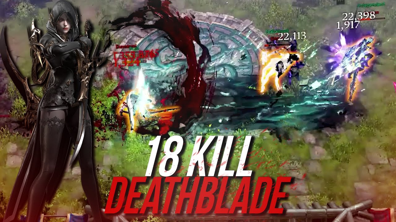LOST ARK DEATHBLADE 6v6 PvP | 18 KILL 2M+ DAMAGE!
