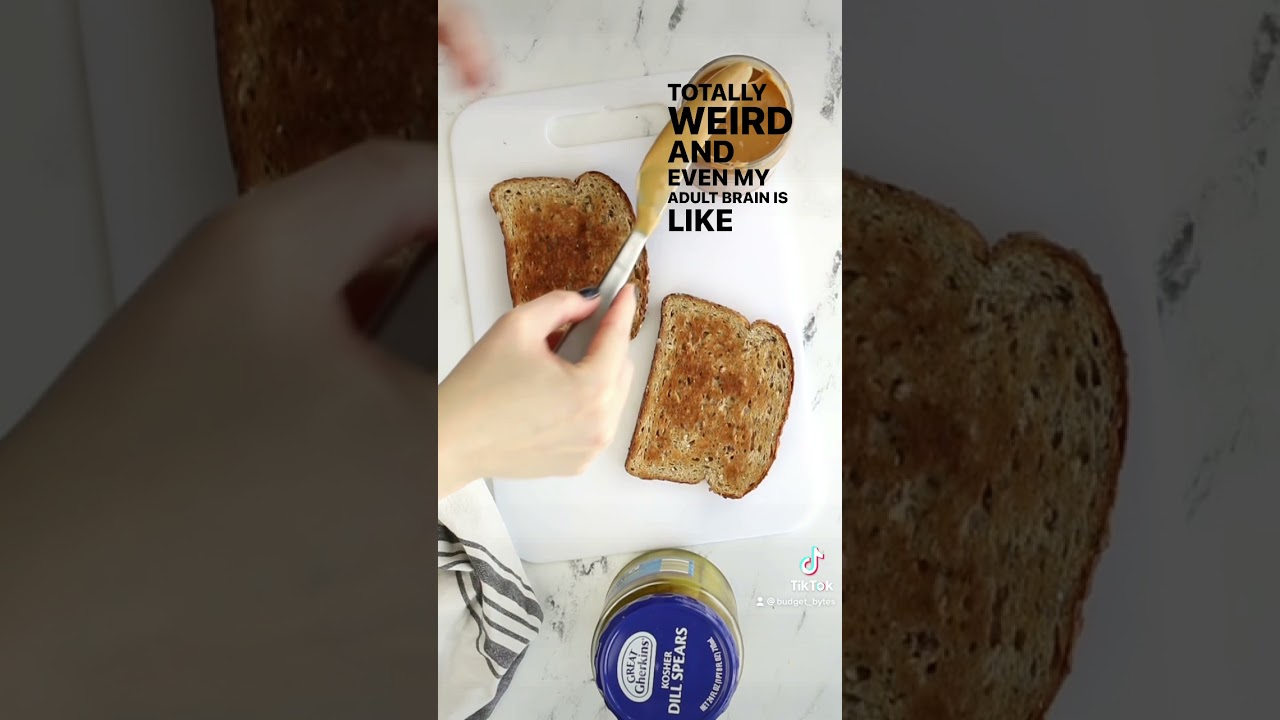 Have you ever had a peanut butter pickle sandwich??