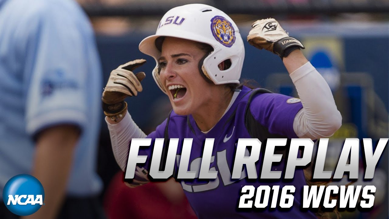 LSU vs. Alabama: 2016 Women's College World Series | FULL REPLAY