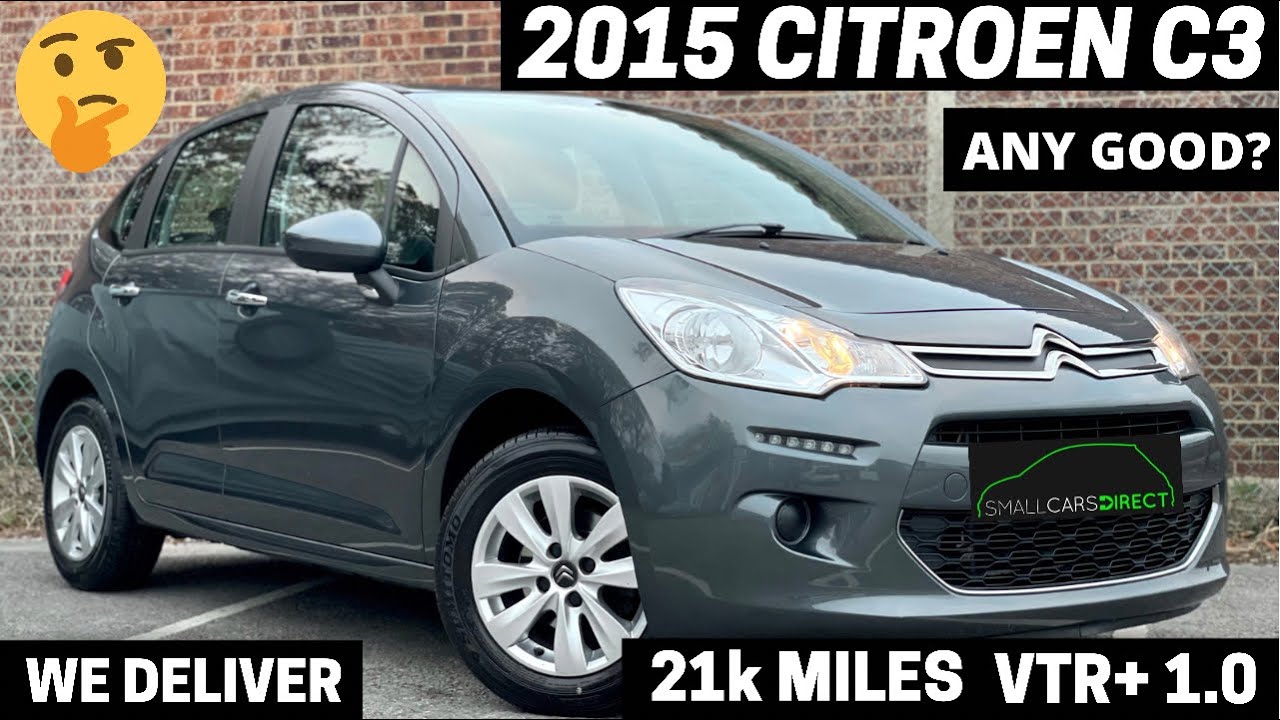 Should you buy a Used 2015 Citroen C3 VTR+ 1.0 Petrol? For Sale & Reviewed @ Small Cars Direct Hants