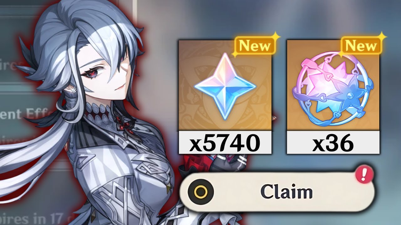 NEW! HOW TO CLAIM 5740 FREE PRIMOGEMS & 36 PULLS in 6.1 Phase 2 FOR ARLECCHINO AND ZHONGLI!