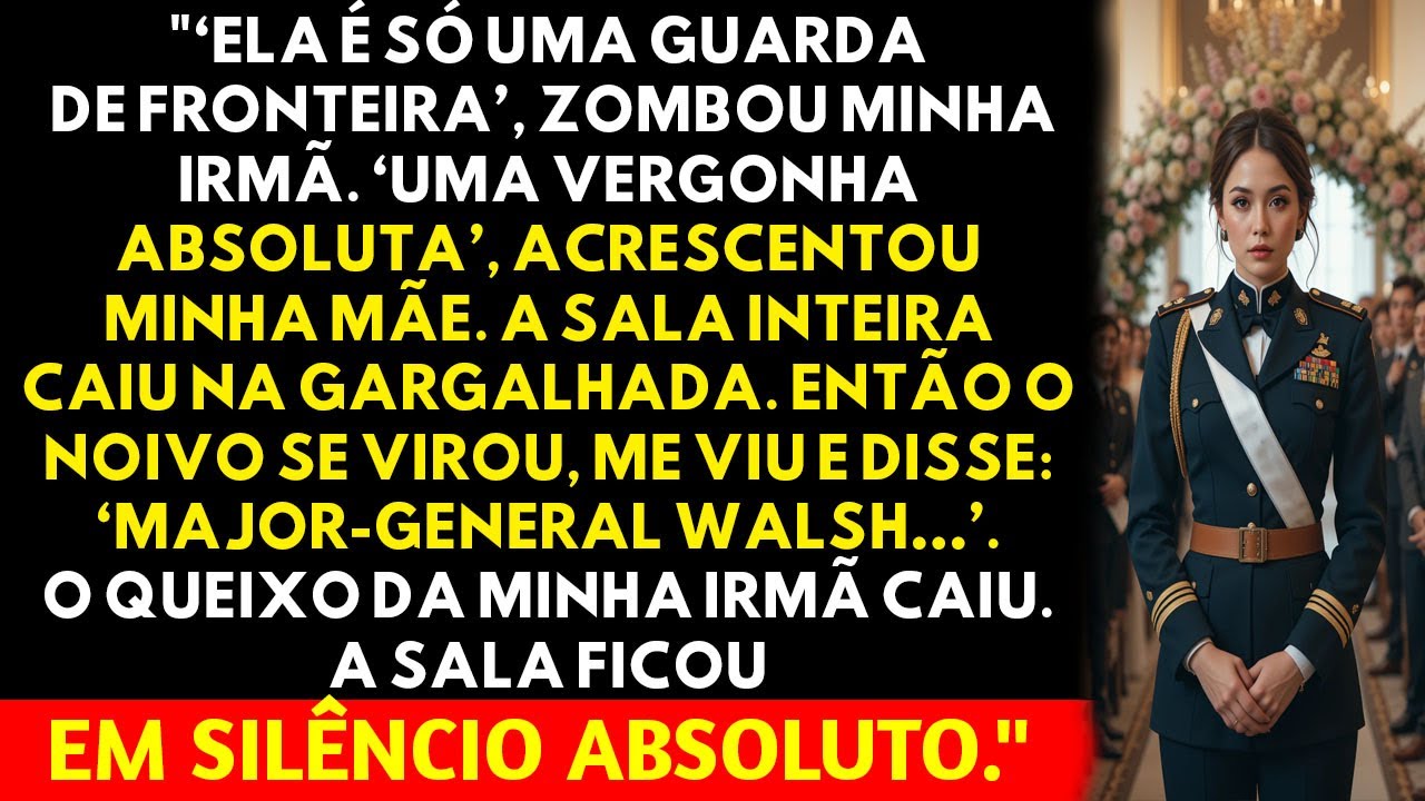 Eles me ignoraram no casamento do meu primo — até que o Ministro da Defesa me chamou de 