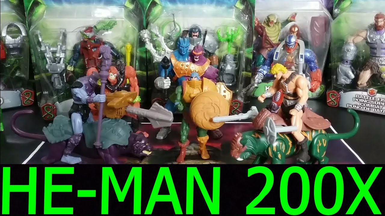 RETRO-WED: HEMAN 200X MOTU VS SNAKEMEN AND MCDONALDS PREMIUMS QUICK LOOK!
