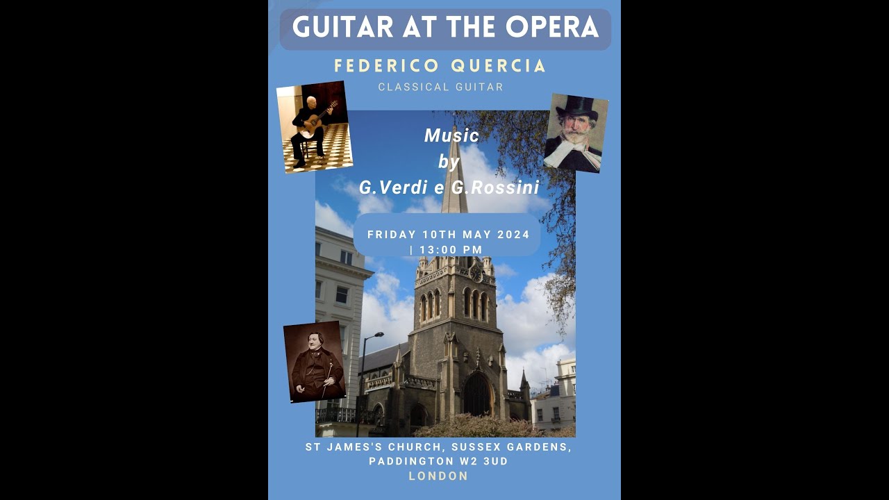 Federico Quercia - Live in London - LA TRAVIATA by Giuseppe Verdi ( J.K. Mertz)