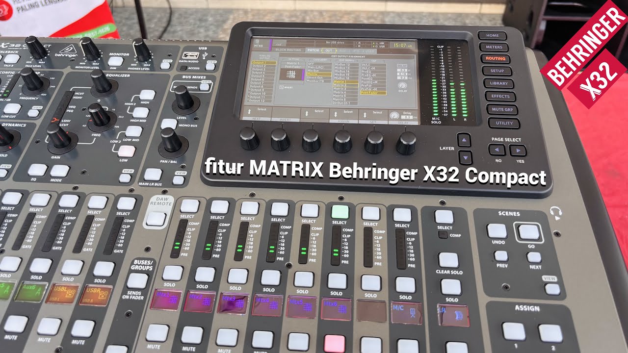 Behringer X32 Compact Bisa Langsung Power TANPA DLMS