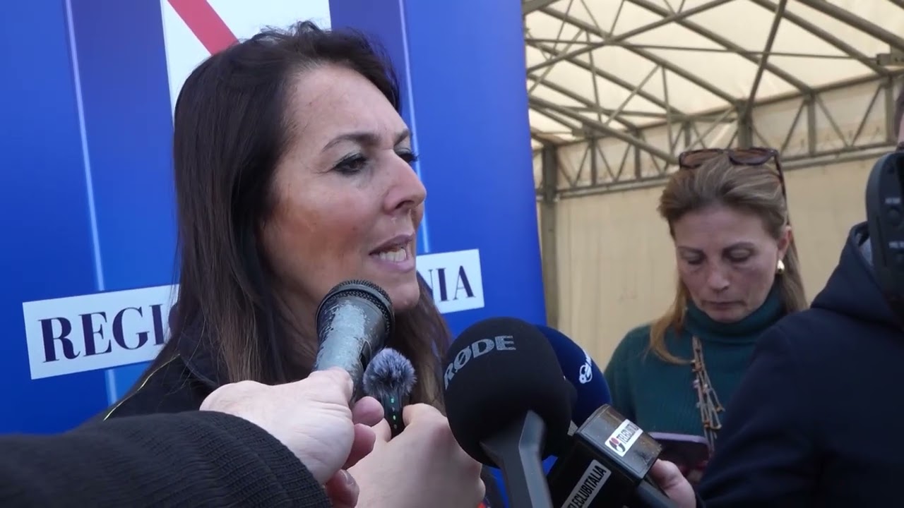 Servizio inaugurazione campo base bradisismo a Bacoli
