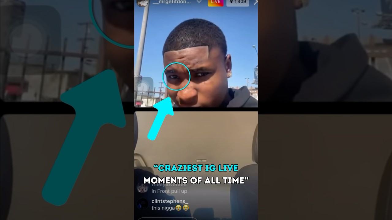 CRAZIEST IG LIVE'S of all time!💥😳 #rap #iglive #beef